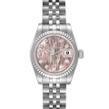 Rolex Datejust Steel White Gold Mother of Pearl Diamond Dial Ladies Watch 179174