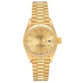 Rolex President Datejust 18K Yellow Gold Champagne Dial Ladies Watch 69178 Rolex President Datejust 18K Yellow Gold Champagne Dial Ladies Watch 69178