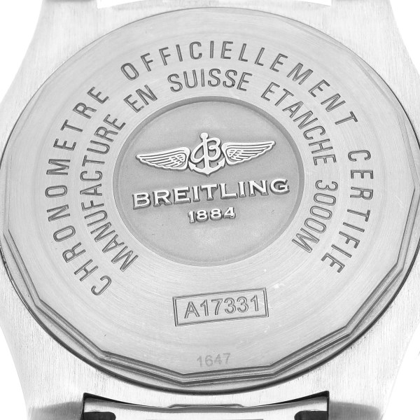 Breitling Aeromarine Avenger II 45 Seawolf Steel Mens Watch A17331 Box Papers