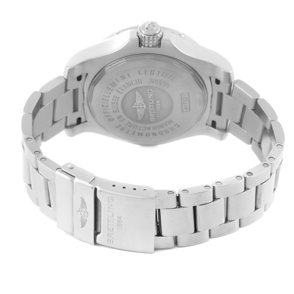 Breitling Aeromarine Avenger II 45 Seawolf Steel Mens Watch A17331 Box Papers