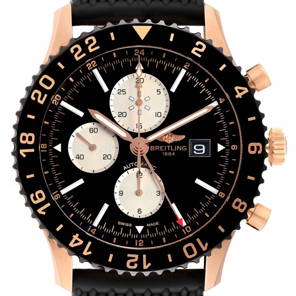 Breitling Chronoliner Limited Red Gold Mens Watch R24312 Box Papers Breitling Chronoliner Limited Red Gold Mens Watch R24312 Box Papers