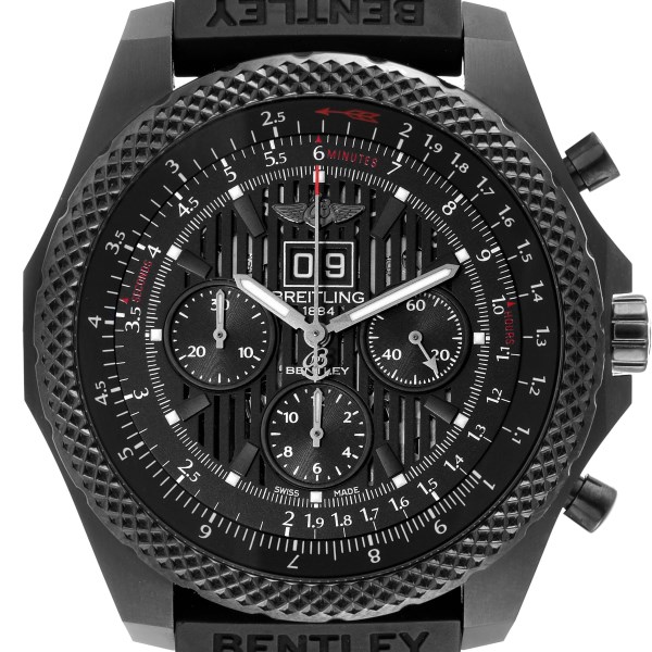 Breitling Bentley Midnight Carbon Limited Edition Mens Watch M44364 Box Card