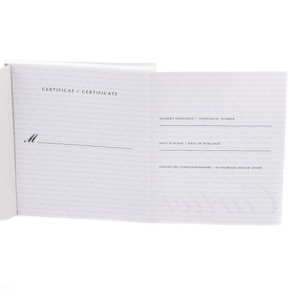 Cartier Calibre Rose Gold Silver Dial Automatic Mens Watch W7100009 Box Papers