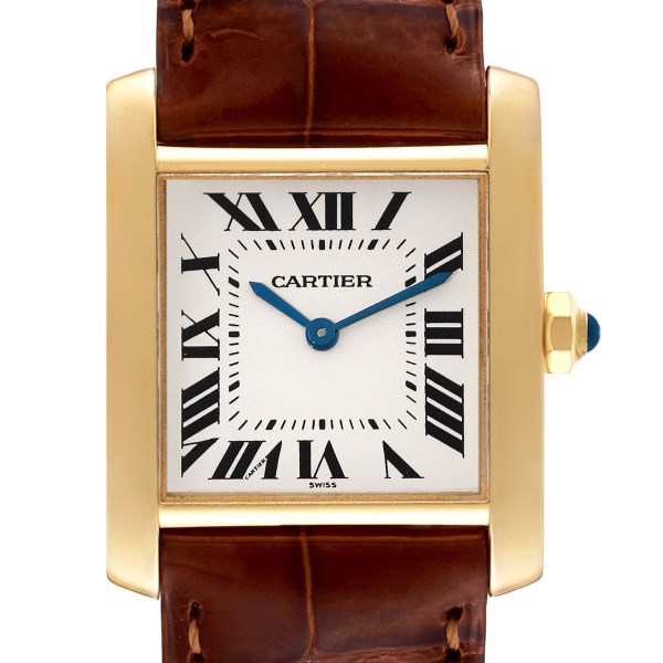 Cartier Tank Francaise Midsize Yellow Gold Ladies Watch W5000356