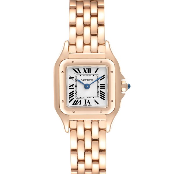 Cartier Panthere 18k Rose Gold Small Ladies Watch WGPN0006 Unworn