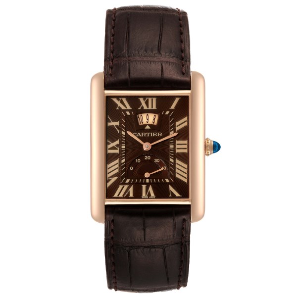 Cartier Tank Louis XL Power Reserve 18k Rose Gold Watch W1560002
