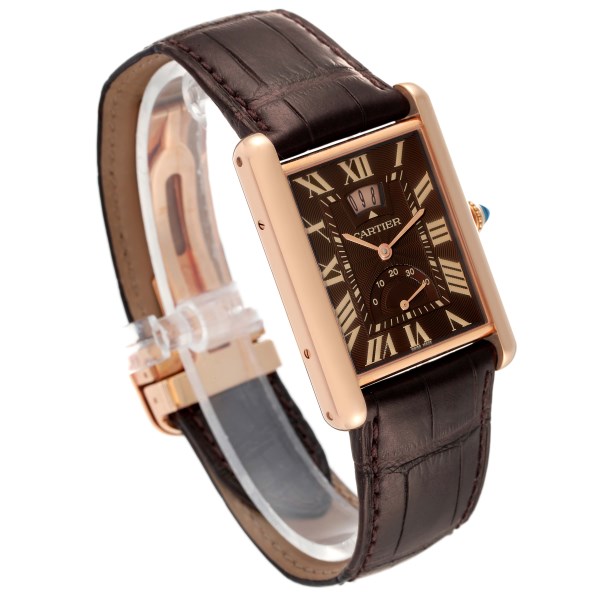 Cartier Tank Louis XL Power Reserve 18k Rose Gold Watch W1560002