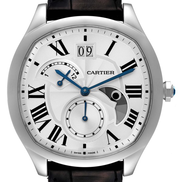 Cartier Drive Retrograde Large Day Night Indicator Mens Watch WSNM0005 Papers Cartier Drive Retrograde Large Day Night Indicator Mens Watch WSNM0005 Papers