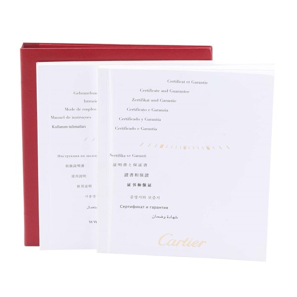 Cartier Tank Solo Large Rose Gold Steel Brown Strap Mens Watch W5200025 Papers