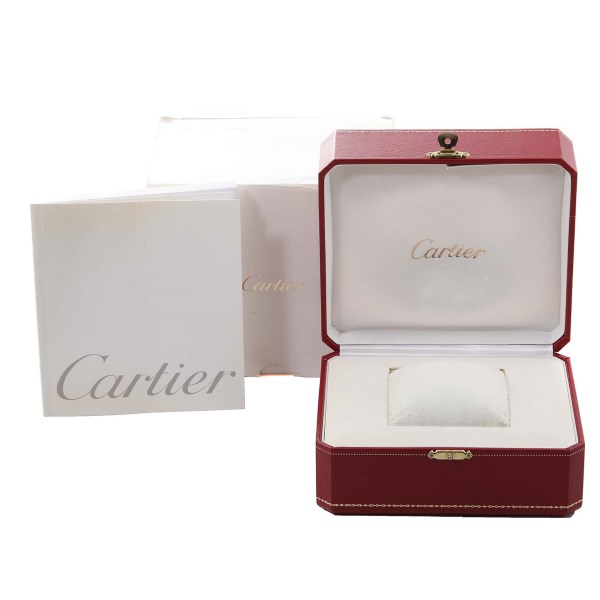 Cartier Pasha 42mm Chronograph Steel Mens Watch W31085M7