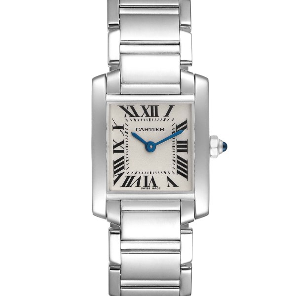 Cartier Tank Francaise White Gold Quartz Ladies Watch W50012S3