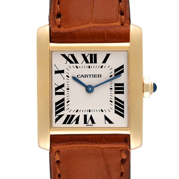 Cartier Tank Francaise Midsize Yellow Gold Ladies Watch W5000356