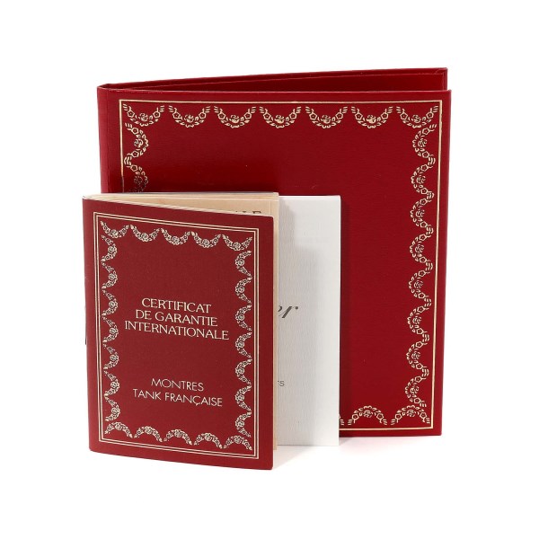 Cartier Tank Francaise Small Silver Dial Steel Ladies Watch W51008Q3 Papers