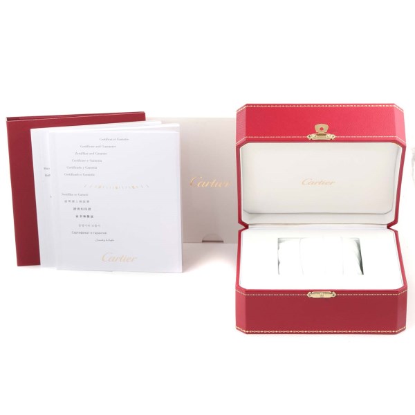 Cartier Ballon Bleu 36 Steel Yellow Gold Mens Watch W2BB0012 Box Papers