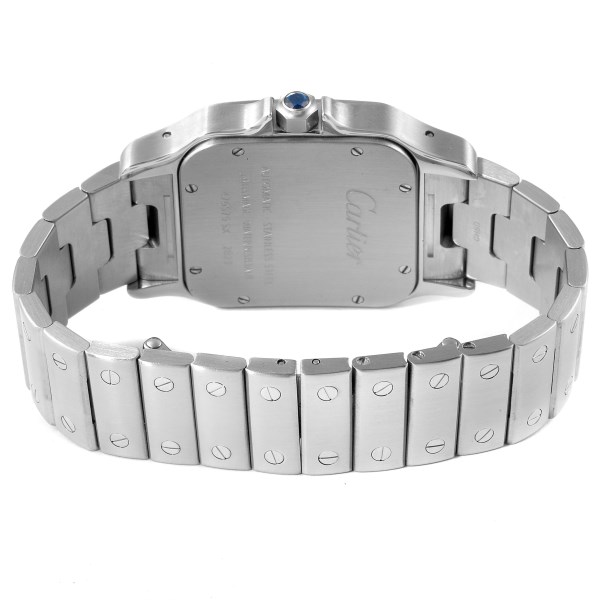 Cartier Santos Galbee XL Automatic Steel Mens Watch W20098D6