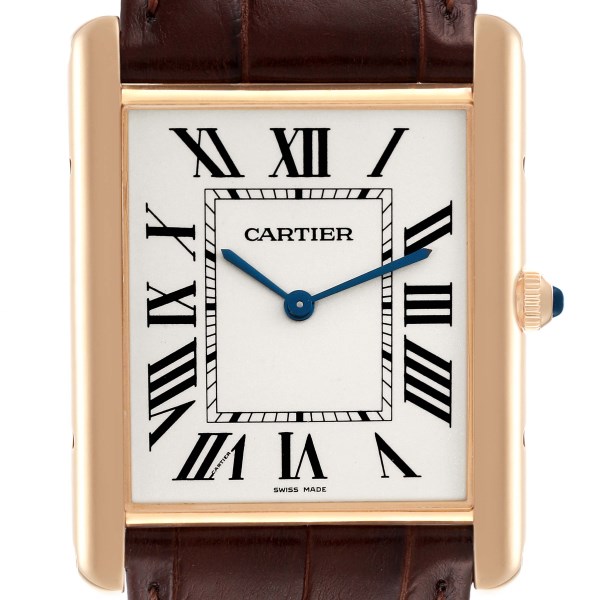 Cartier Tank Louis XL 18k Rose Gold Manual Winding Watch W1560017