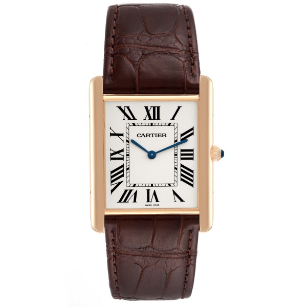 Cartier Tank Louis XL 18k Rose Gold Manual Winding Watch W1560017