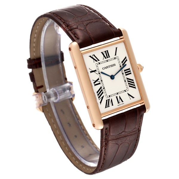 Cartier Tank Louis XL 18k Rose Gold Manual Winding Watch W1560017