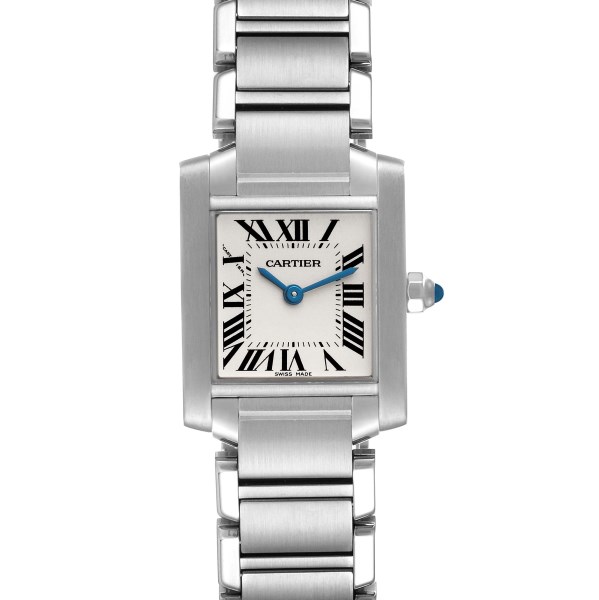 Cartier Tank Francaise Small Quartz Silver Dial Steel Ladies Watch W51008Q3 Cartier Tank Francaise Small Quartz Silver Dial Steel Ladies Watch W51008Q3