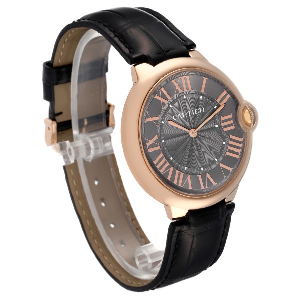 Cartier Ballon Bleu de Cartier 40 mm Rose Gold Mens Watch W6920089 Box Papers