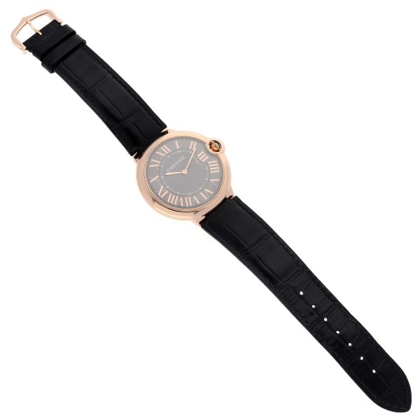 Cartier Ballon Bleu de Cartier 40 mm Rose Gold Mens Watch W6920089 Box Papers