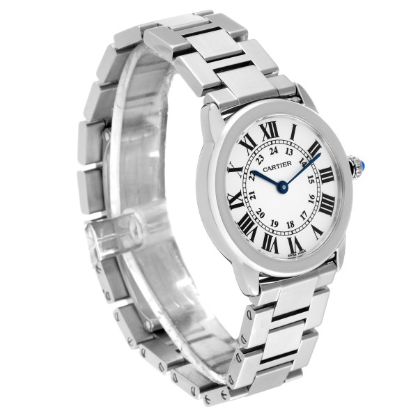 Cartier Ronde Solo Small Stainless Steel Quartz Ladies Watch W6701004