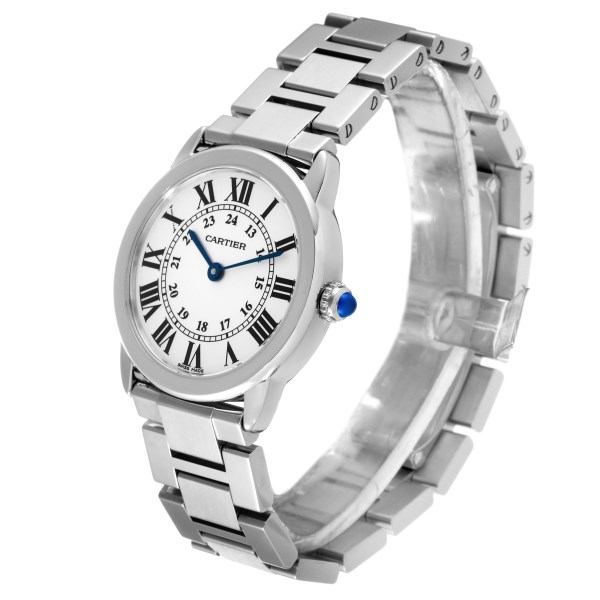 Cartier Ronde Solo Small Stainless Steel Quartz Ladies Watch W6701004