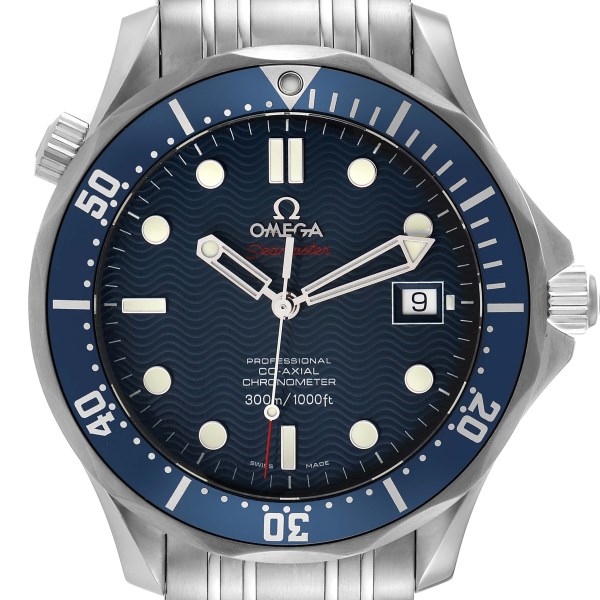 Omega Seamaster Diver 300M James Bond Steel Mens Watch 2220.80.00 Box Card