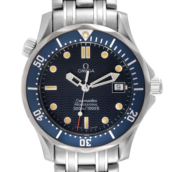 Omega Seamaster Diver 300M Midsize Quartz Steel Mens Watch 2561.80.00 Card