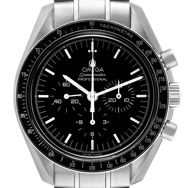 Omega Speedmaster MoonWatch Chronograph Black Dial Mens Watch 3570.50.00