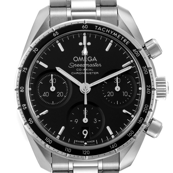 Omega Speedmaster 38 Co-Axial Chronograph Watch 324.30.38.50.01.001 Box Card