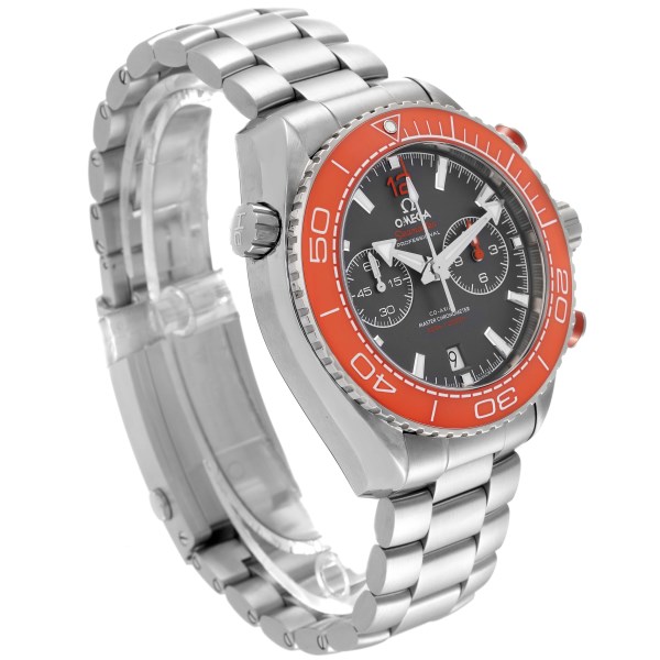Omega Planet Ocean Chronograph Steel Mens Watch 215.30.46.51.99.001 Box Card