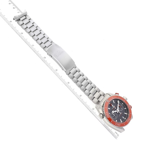 Omega Planet Ocean Chronograph Steel Mens Watch 215.30.46.51.99.001 Box Card