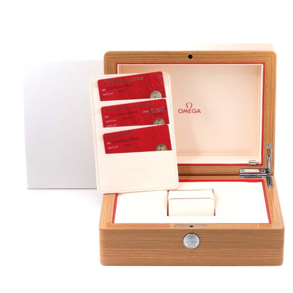 Omega Planet Ocean Chronograph Steel Mens Watch 215.30.46.51.99.001 Box Card