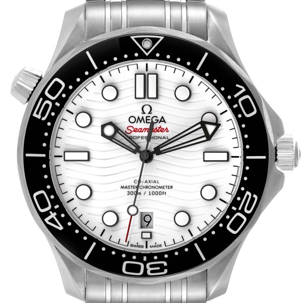 Omega Seamaster Diver 300M Co-Axial Mens Watch 210.30.42.20.04.001 Box Card