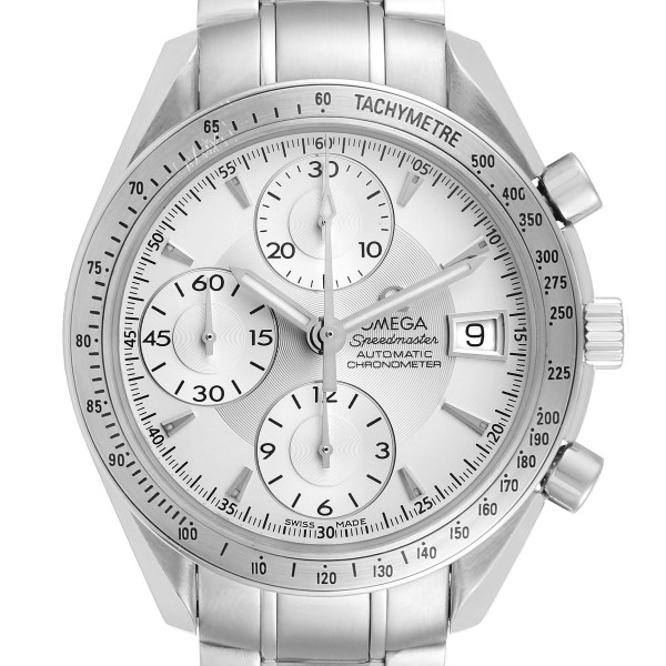 Omega Speedmaster Silver Dial Chronograph Mens Watch 3211.30.00 Card
