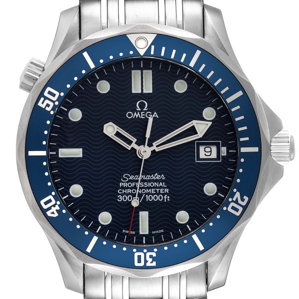 Omega Seamaster Diver 300M Blue Dial Automatic Steel Mens Watch 2531.80.00