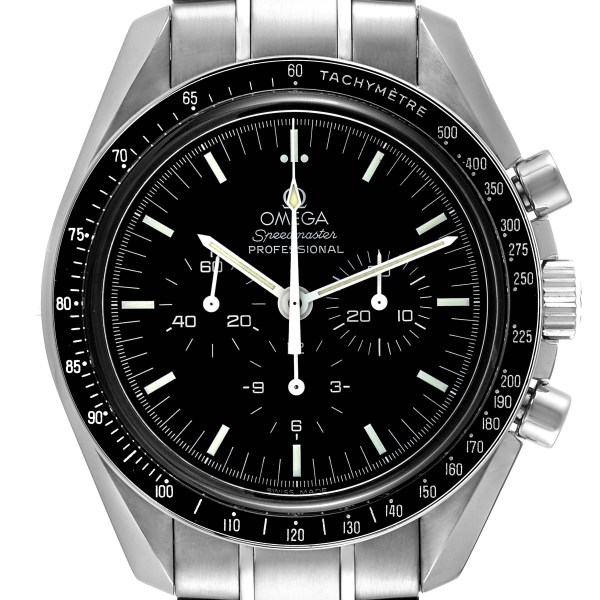 Omega Speedmaster Sapphire Sandwich Mens MoonWatch 3573.50.00 Box Card