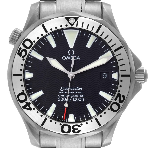 Omega Seamaster 41 Black Dial Titanium Mens Watch 2231.50.00