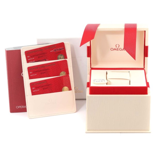 Omega Planet Ocean 600M 39.5 Ceramic Mens Watch 215.92.40.20.01.001 Unworn