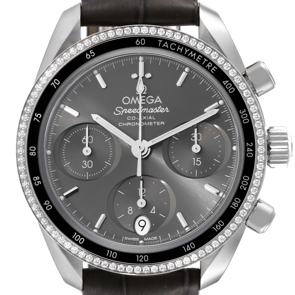 Omega Speedmaster 38 Chronograph Steel Mens Watch 324.38.38.50.06.001 Box Card Omega Speedmaster 38 Chronograph Steel Mens Watch 324.38.38.50.06.001 Box Card