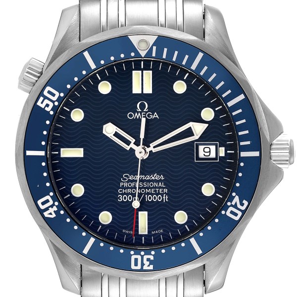 Omega Seamaster Diver 300M Blue Dial Steel Mens Watch 2531.80.00 Box Card