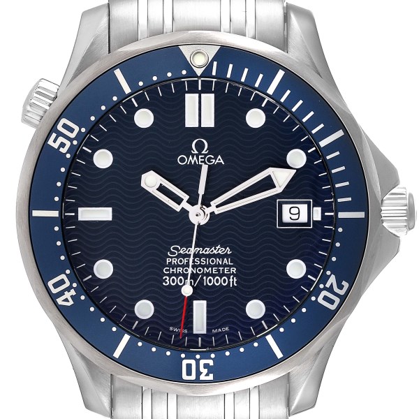 Omega Seamaster Diver 300M Blue Dial Steel Mens Watch 2531.80.00