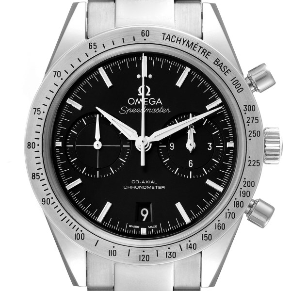 Omega Speedmaster 57 Co-Axial Chronograph Steel Mens Watch 331.10.42.51.01.001 Box Card
