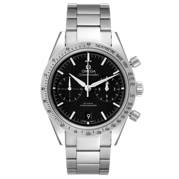 Omega Speedmaster 57 Co-Axial Chronograph Steel Mens Watch 331.10.42.51.01.001 Box Card