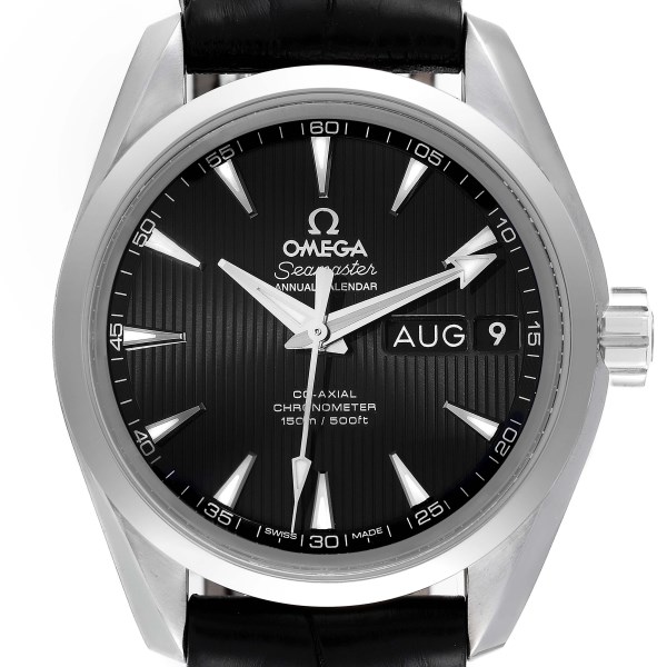 Omega Seamaster Aqua Terra Annual Calendar Steel Mens Watch 231.13.39.22.01.001 Card