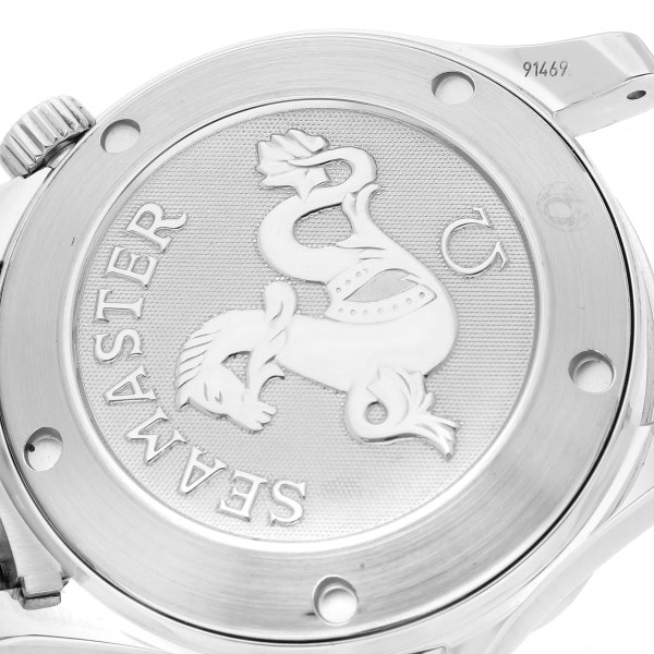 Omega Seamaster 300M Midsize Blue Dial Steel Quartz Mens Watch 2223.80.00 Card