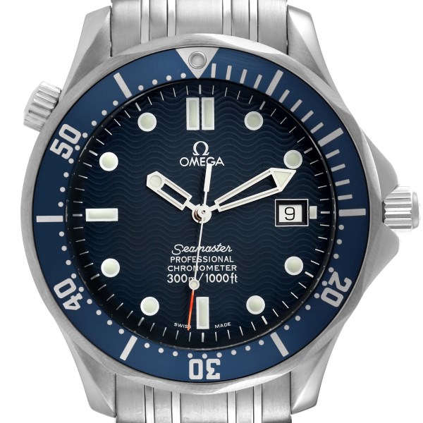 Omega Seamaster Diver 300M Blue Dial Automatic Mens Watch 2531.80.00 Box Card
