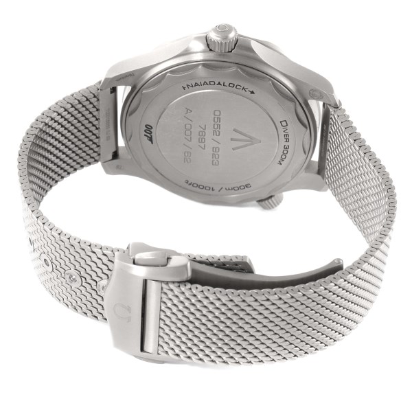 Omega Seamaster 300M 007 Edition Titanium Watch 210.90.42.20.01.001 Box Card