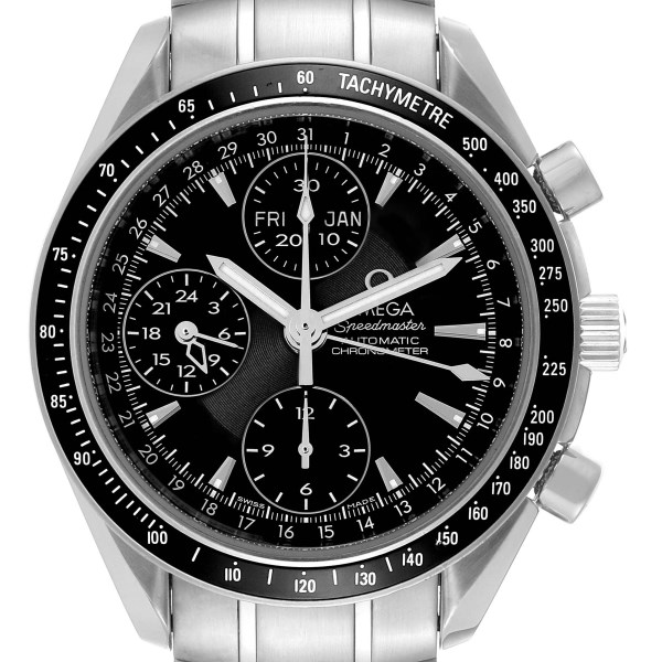 Omega Speedmaster Day-Date 40 Steel Chronograph Mens Watch 3220.50.00